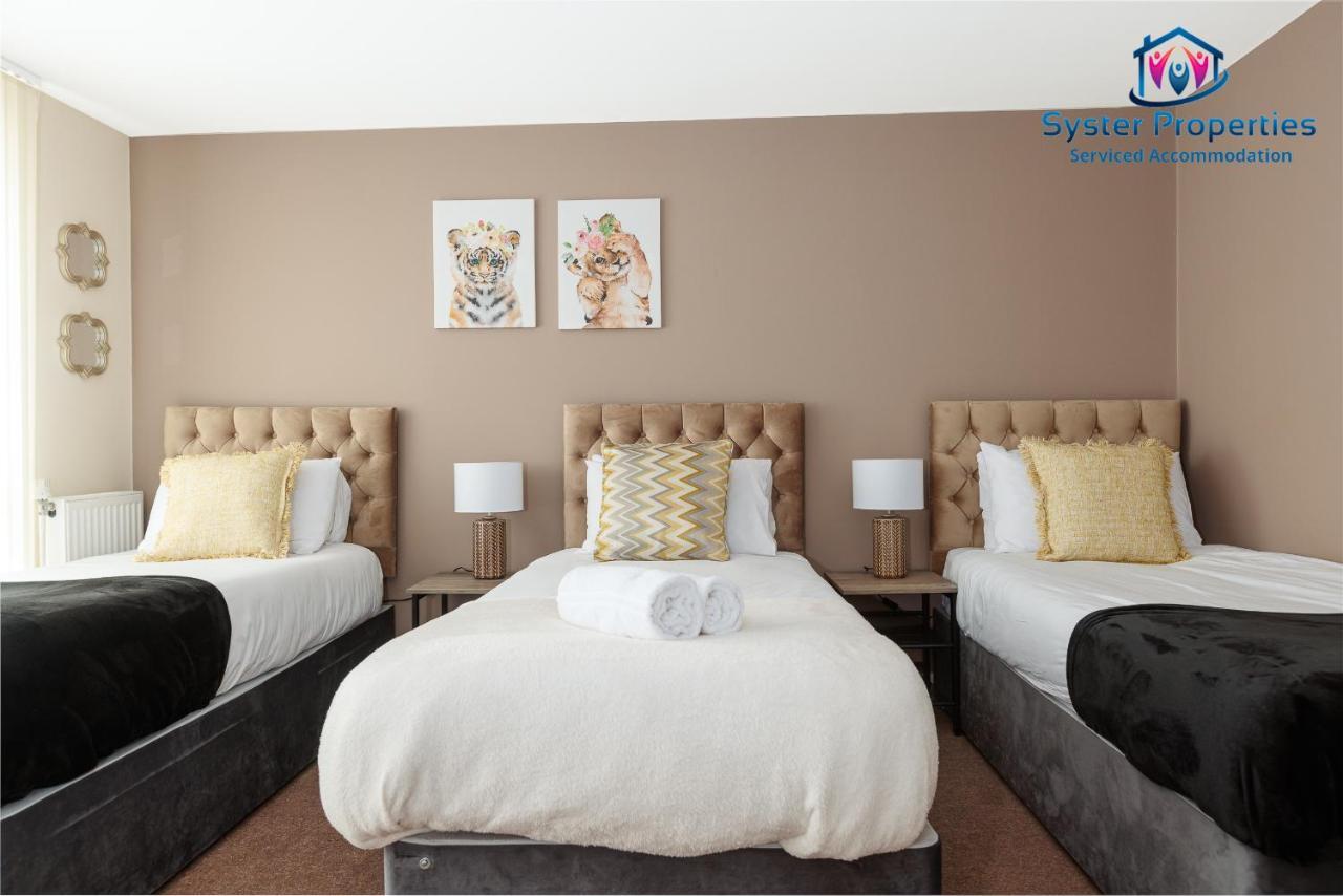 Syster Properties Serviced Accommodation Leicester 5 Bedroom House Glen View Екстериор снимка