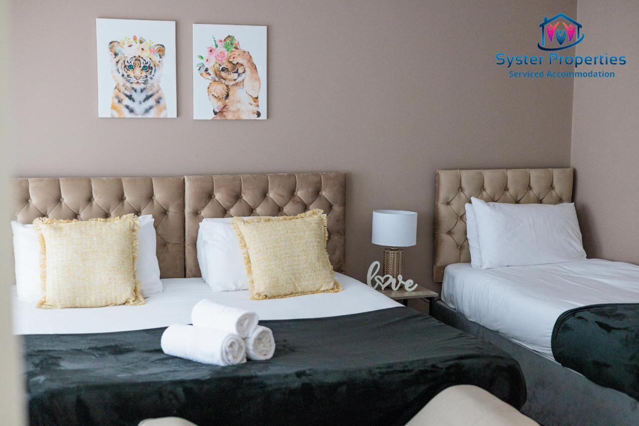 Syster Properties Serviced Accommodation Leicester 5 Bedroom House Glen View Екстериор снимка